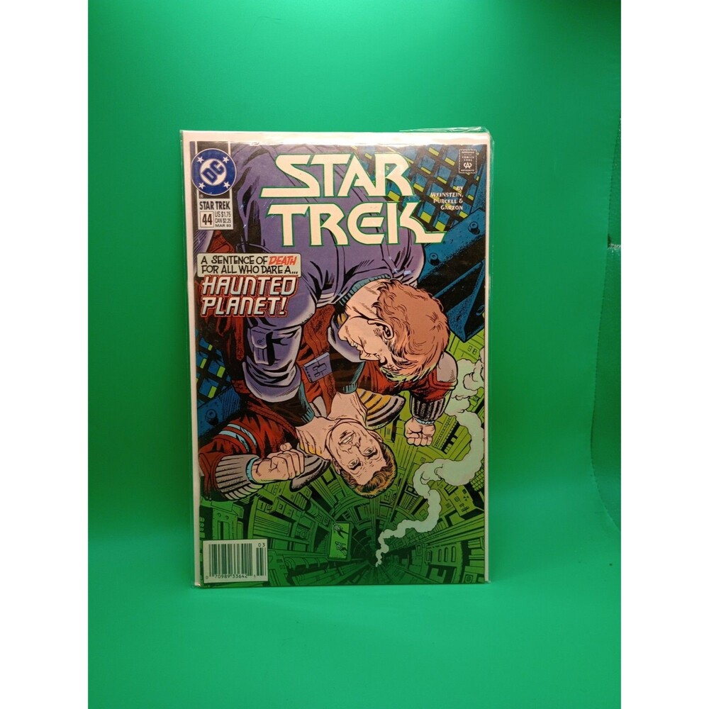 Star Trek A Sentance Of Death For All Who Dare A Haunted Planted! Dc Comic